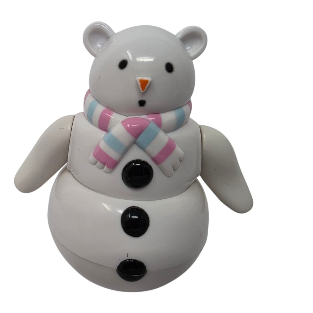 Pleasant Company White Bear Wobbles & Chimes Doll Toy Accessories